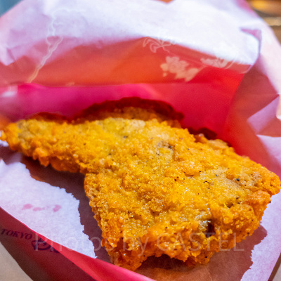 ディズニーシー食べ歩き：フライドチキン