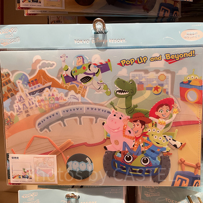 ディズニーシーの500円以下グッズ：クリアホルダー