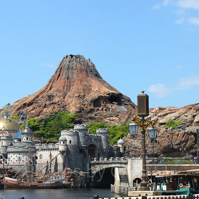 ディズニーシーのポップコーンワゴン