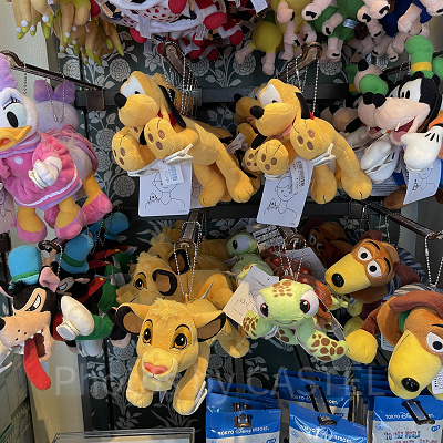 ディズニーの肩のせぬいぐるみ