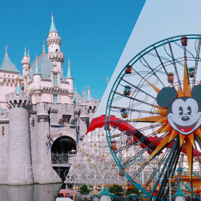 ディズニーランドとディズニー・カリフォルニア・アドベンチャー