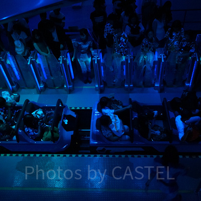 ディズニーランドのアトラクショントリビア：スペースマウンテン