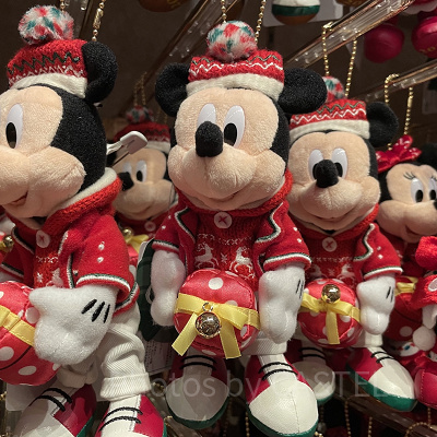 ディズニーランドのクリスマスグッズ（2021）
