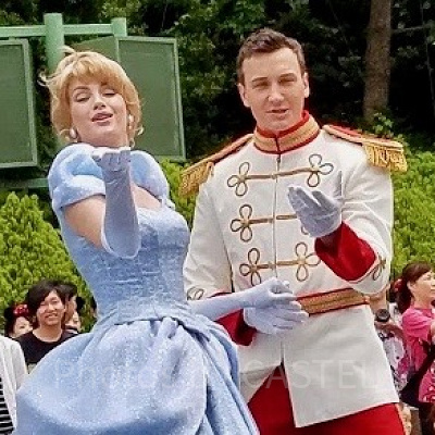 ディズニーランド　シンデレラとプリンス・チャーミング