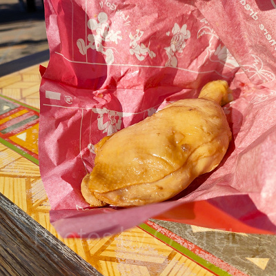 ディズニーランド食べ歩き：テリヤキチキンレッグ