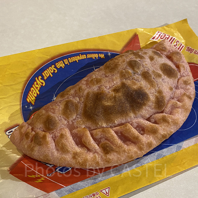 ディズニーランド食べ歩き:チキンとトマトのカルツォーネ