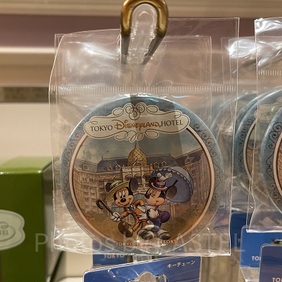缶バッジ(ディズニーランドホテルグッズ)