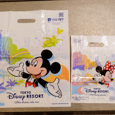 ディズニーランドの買い物袋