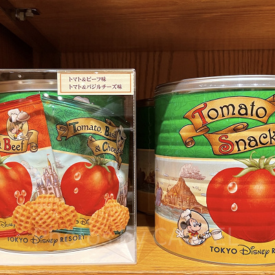 ディズニーランドお土産ランキング22位：トマトスナック缶