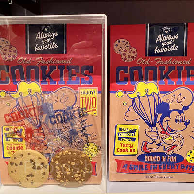 ディズニーランドお土産ランキング26位：ミッキーのチョコチップ&ココアナッツクッキー