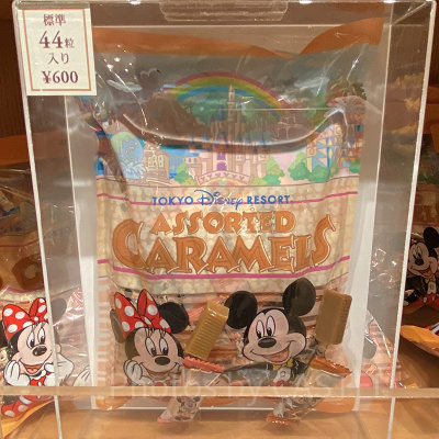ディズニーランドお土産ランキング23位：アソーテッドキャラメル