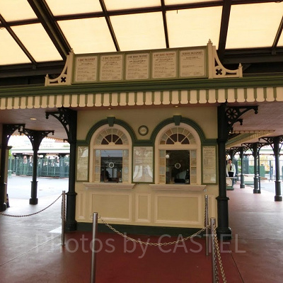 ディズニーランドのチケット売り場