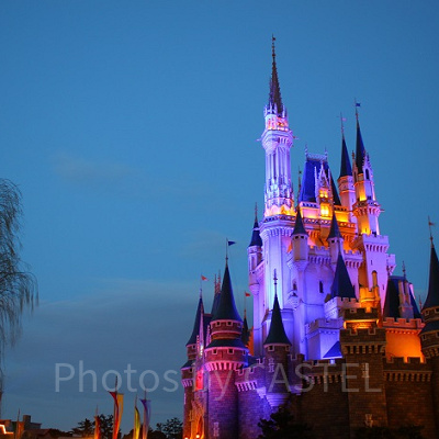 ディズニーランドのシンボルシンデレラ城