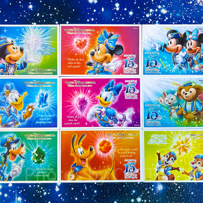 ディズニーシー15周年のチケット