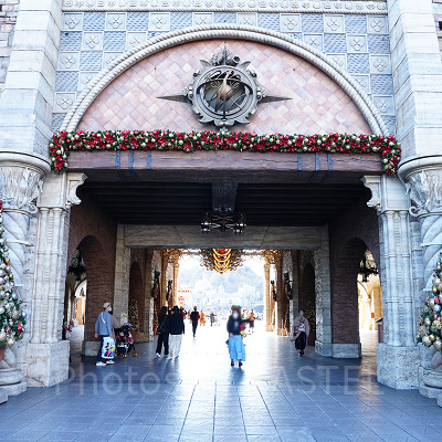 ディズニーシーのクリスマスモデルコース