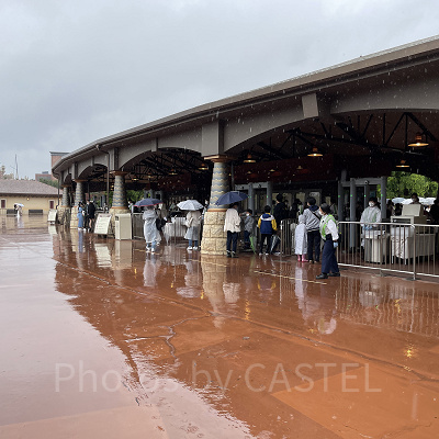 ディズニーシーのエントランスの様子（2022年6月）