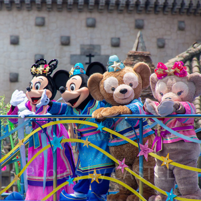 ディズニーシー七夕グリーティング