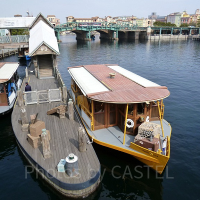 ディズニーシー・トランジットスチーマーラインのロストリバーデルタ乗り場