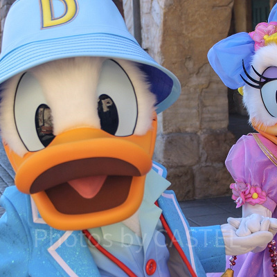 デート中のドナルド＆デイジー