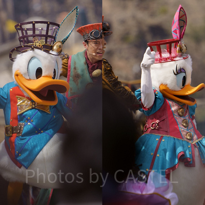 ドナルド＆デイジー（お着替え前）