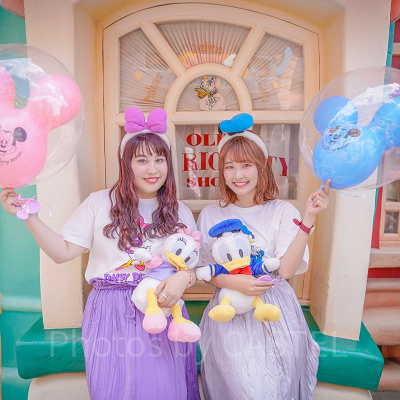 ドナルド・デイジーコーデ