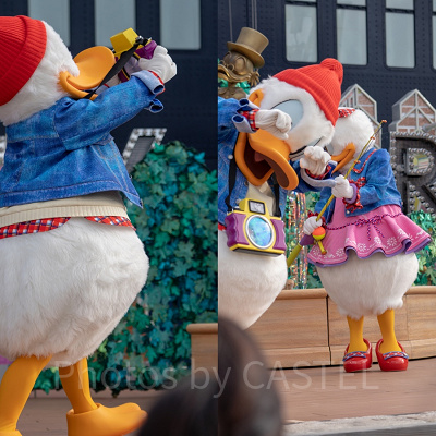 ドナルド＆デイジーがセントラルパークへ