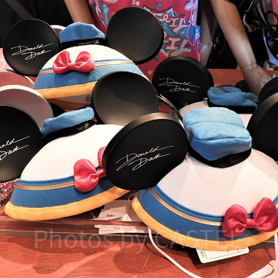 東京ディズニーランドDisneyドナルドディジー　 ファンキャップパスケース4点 ぬいぐるみバッジ（ファンキャップ）| キャステル | CASTEL