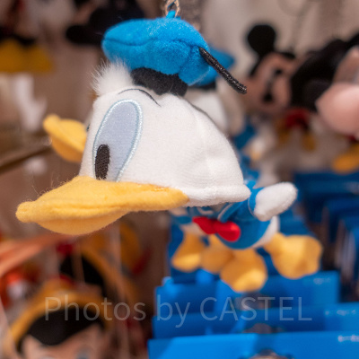 ドナルドファンキャップキーホルダー