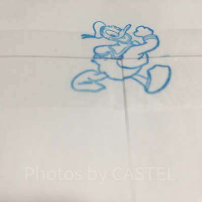 封筒の裏にはドナルドが！