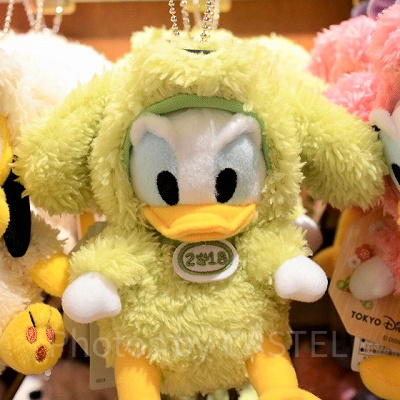 ドナルドぬいぐるみバッジ