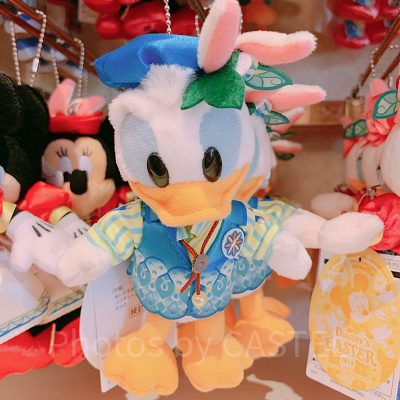 ドナルドぬいぐるみバッジ