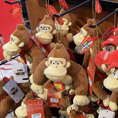 ドンキーコングぬいぐるみキーチェーン