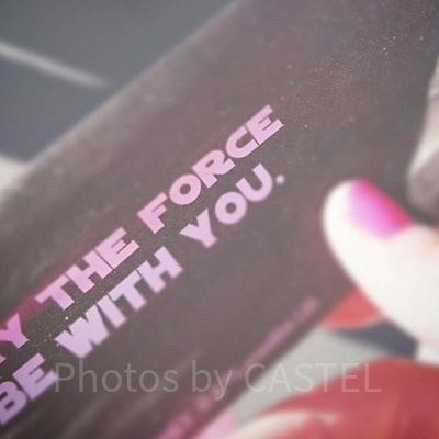 チュロスのパッケージの裏も必見です!