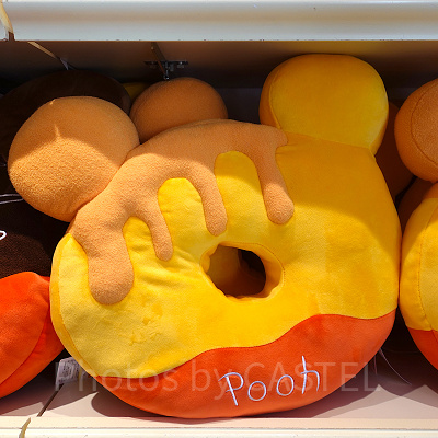 ドーナツのクッション（プーさん）