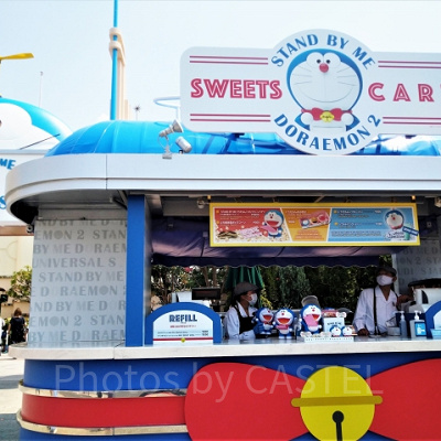 ドラえもんフード販売カート