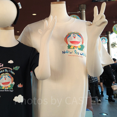 ドラえもんTシャツ（左胸ワンポイント）