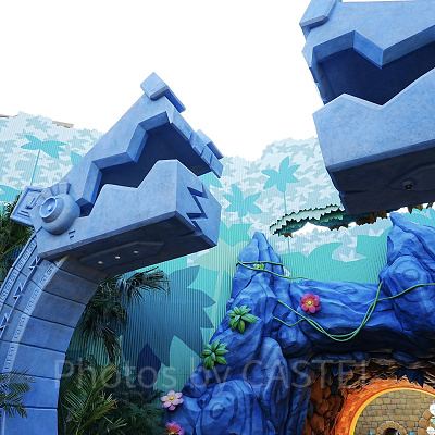 竜のアーチ（ドンキーコングエリア）