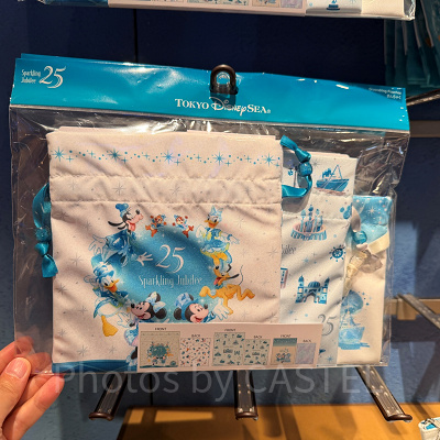 きんちゃくセット(ディズニーシー25周年グッズ)