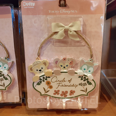 ダッフィー＆フレンズ　サークルオブフレンドシップ　ぬいぐるみチャームセット ダッフィー＆フレンズのサークル・オブ・フレンドシップ」限定