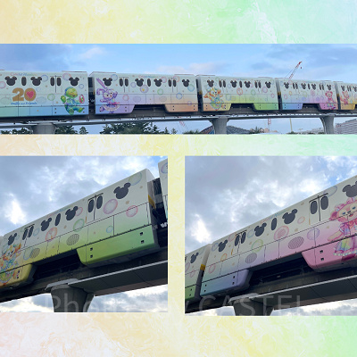 ダッフィー＆フレンズ・カラフルハピネスライナー