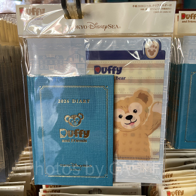 ダッフィー＆フレンズデザインの手帳