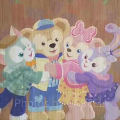 ダッフィーのキーホルダー