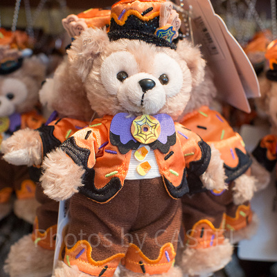 ダッフィーぬいぐるみバッジ