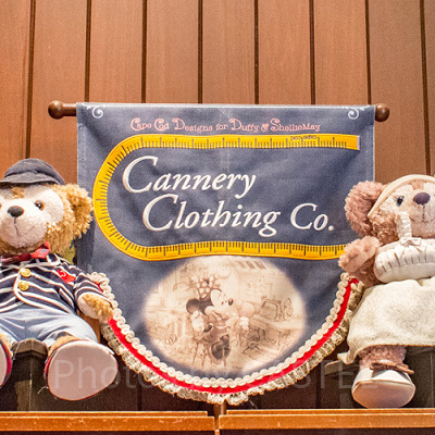 ダッフィーのぬいぐるみコスチューム