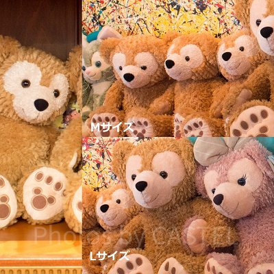 ダッフィーぬいぐるみ