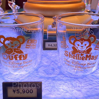 ダッフィー＆シェリーメイ　ペアグラス
