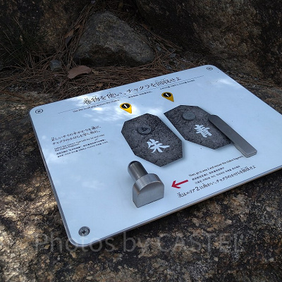 各ポイントにはチャクラが