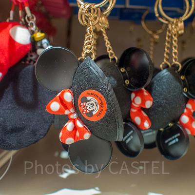 イヤーハットキーチェーン(ミニー)