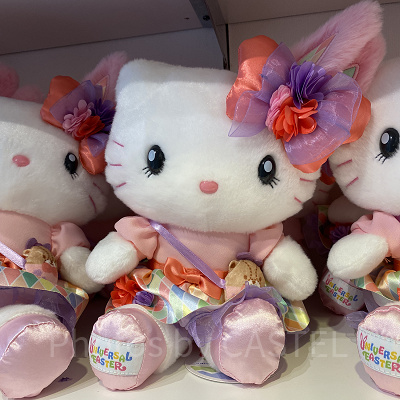 イースターキティぬいぐるみ