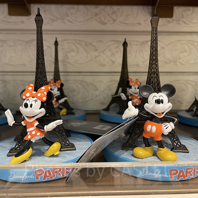エッフェル塔フィギュア(ミッキー/ミニー)